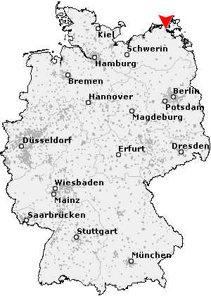 Karte von Franken Mitte