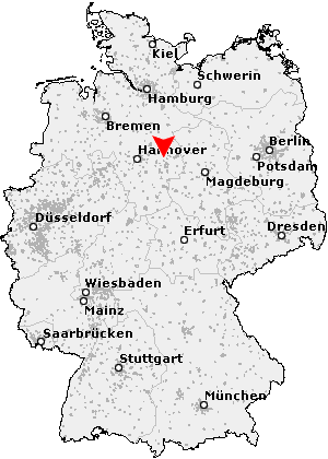 Karte von Warxbüttel