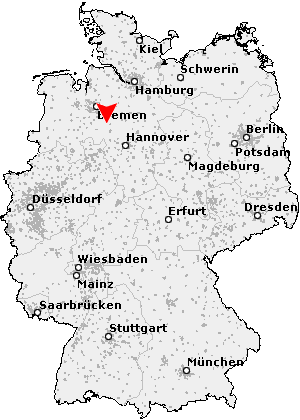 Karte von Altenbücken