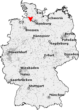 Karte von Dinghorn