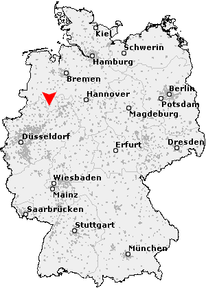 Karte von Kloster Oesede