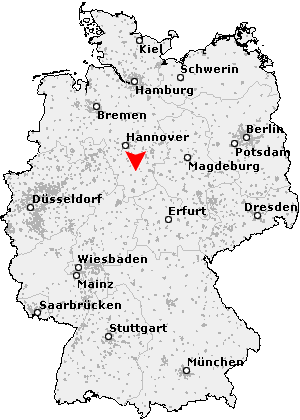 Karte von Bad Gandersheim