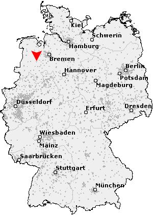 Karte von Cloppenburg