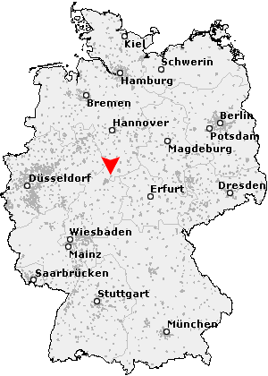 Karte von Hann. Münden