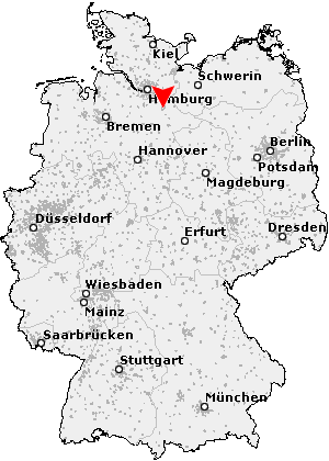 Karte von Lüneburg