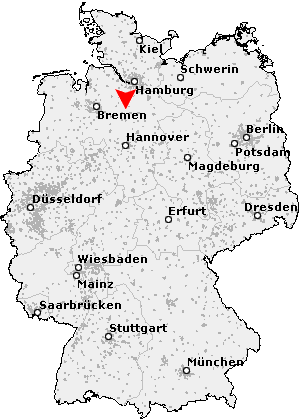 Karte von Neuenkirchen, Lüneburger Heide