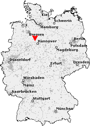 Karte von Neustadt am Rübenberge