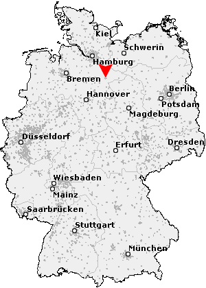 Karte von Uelzen