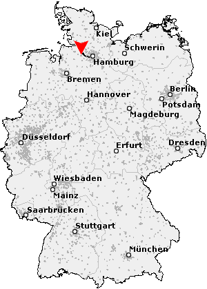 Karte von Bützfleth