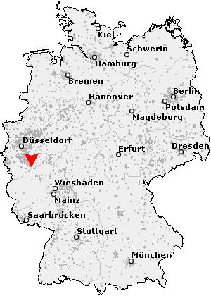 Karte von Rhöndorf