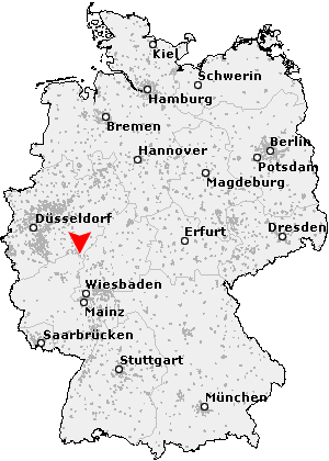 Karte von Burbach
