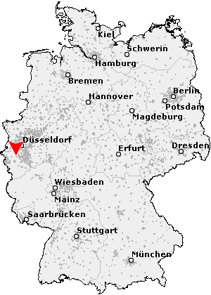 Karte von Elsdorf