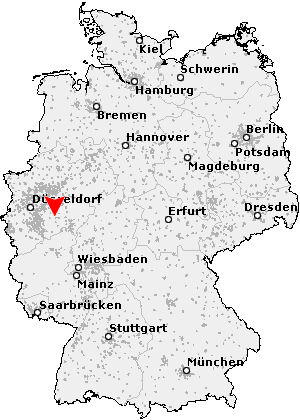 Karte von Gummersbach