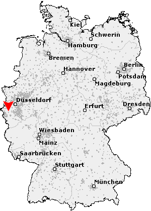 Karte von Jülich