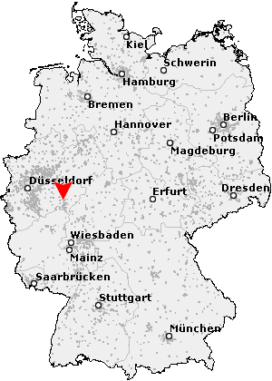 Karte von Kreuztal
