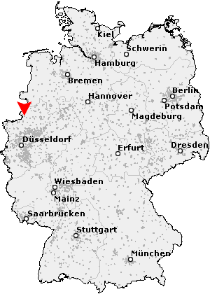 Karte von Stadtlohn