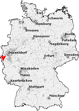 Karte von Stolberg (Rheinland)