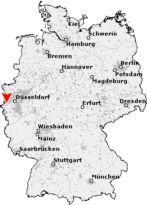 Karte von Wegberg