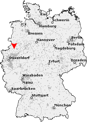 Karte von Uphoven