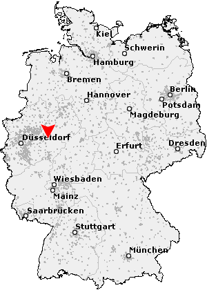 Karte von Recklinghausen