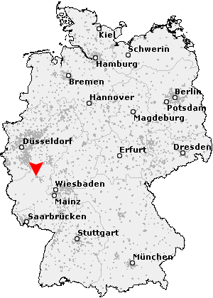 Karte von Miesenheim