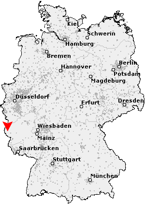 Karte von Burscheid