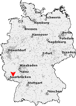 Karte von Bruchmühlbach