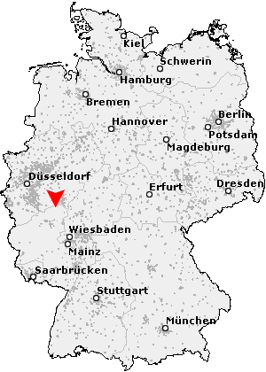 Innenstadt in Astert