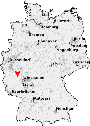 Karte von Braubach