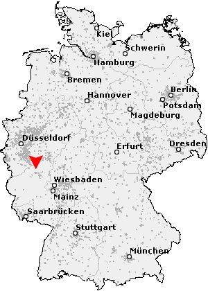 Karte von Ehlscheid