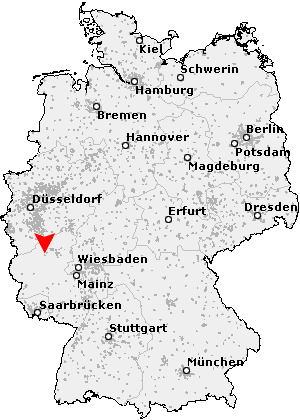 Karte von Ettringen
