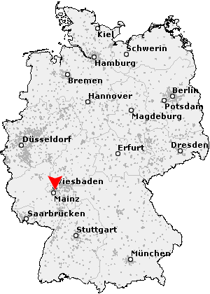 Karte von Mainz