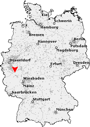 Karte von Hilkerscheid