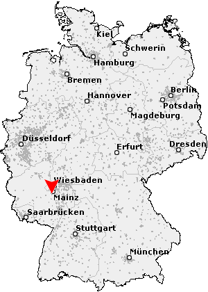 Karte von Nieder-Saulheim