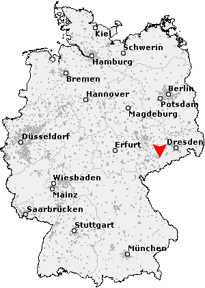 Karte von Witzschdorf