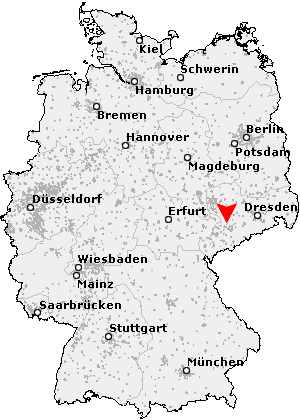 Karte von Hartmannsdorf