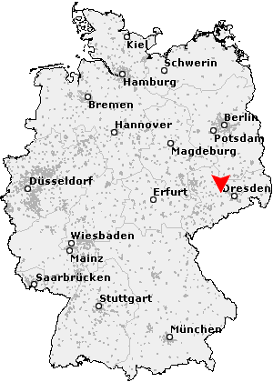 Karte von Ketzerbachtal