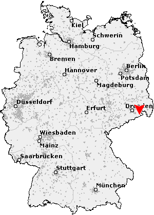 Karte von Reinhardtsdorf-Schöna