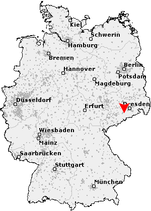 Karte von Weißenborn / Erzgebirge