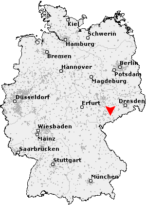Karte von Zwönitz