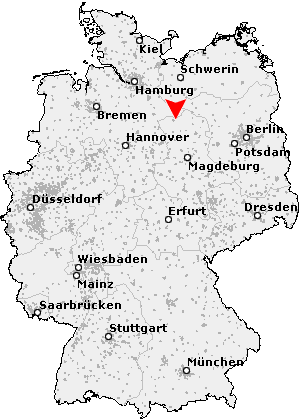 Karte von Klein Chüden