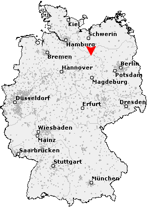 Karte von Gollensdorf