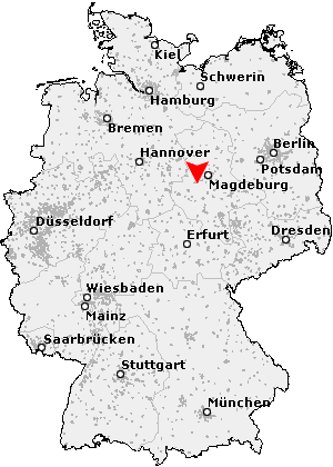 Karte von Hadmersleben