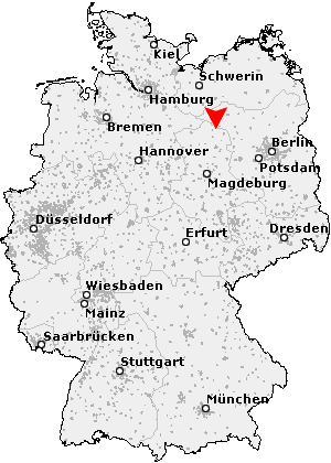 Karte von Neukirchen (Altmark)