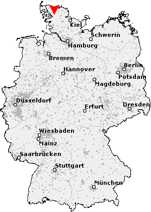 Karte von Immenstedt, Nordfriesland