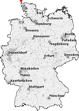 Karte von Westerland