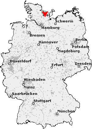 Karte von Muggesfelde