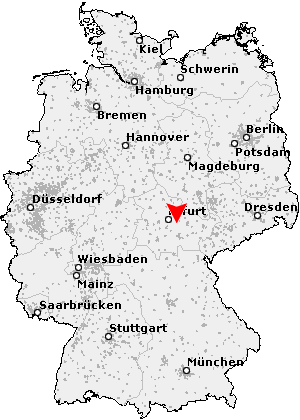 Karte von Bad Berka