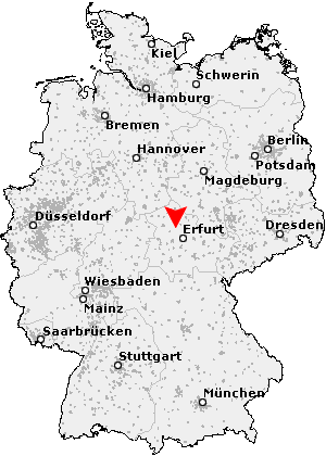 Karte von Bad Tennstedt