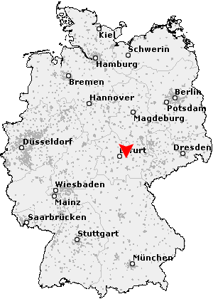 Karte von Hetschburg